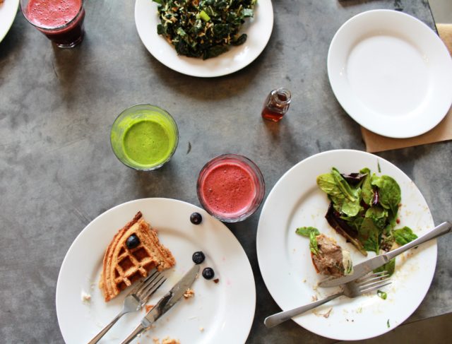 The delicious leftovers with Happy Greens and Liver Purifier Juice