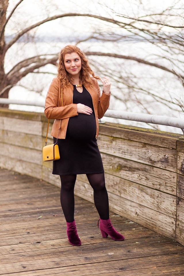 The Sweater Dress: A Cute Maternity Outfit Alternative - The Mom Edit